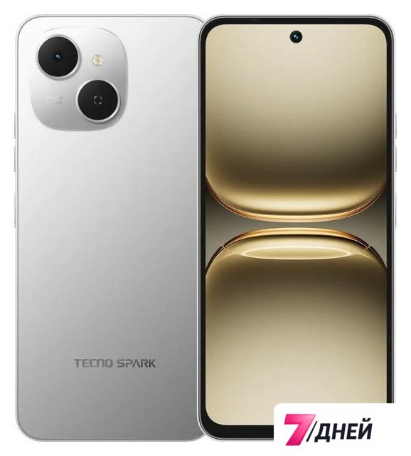 Телефон Tecno Spark 40C 4GB/128GB (серый) - Изображение №1 — Интернет-магазин 7 дней