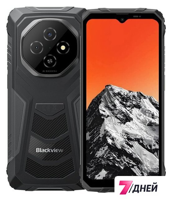 Телефон Blackview Fort 1 6GB/256GB (черный) - Изображение №1 — Интернет-магазин 7 дней