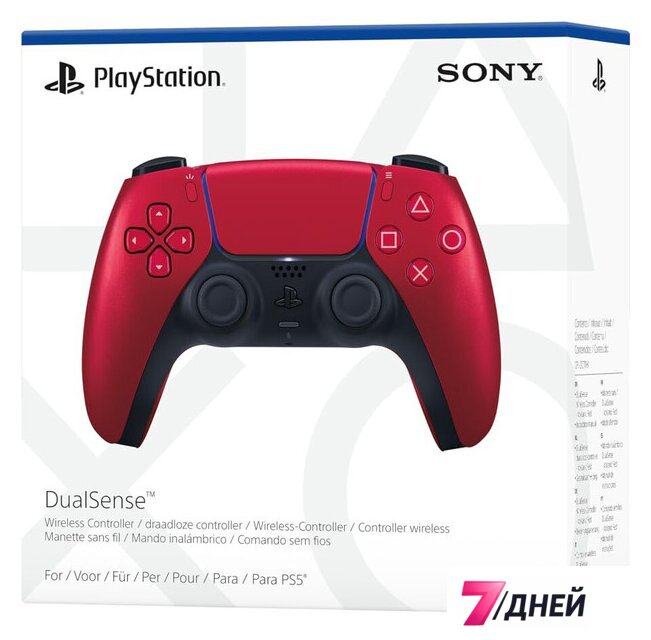 Геймпад Sony DualSense (вулканический красный) - Изображение №6 — Интернет-магазин 7 дней