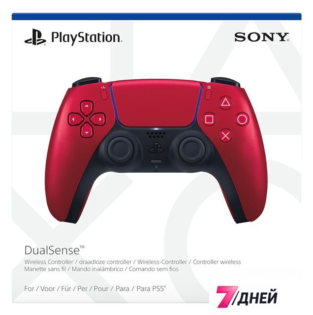 Геймпад Sony DualSense (вулканический красный) - Изображение №5 — Интернет-магазин 7 дней