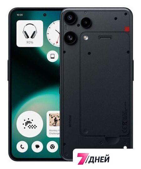Телефон Nothing Phone (3a) Lite 8GB/128GB (черный) - Изображение №1 — Интернет-магазин 7 дней