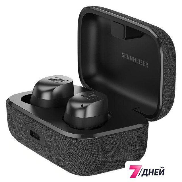 Наушники Sennheiser Momentum True Wireless 4 (черный) - Изображение №1 — Интернет-магазин 7 дней