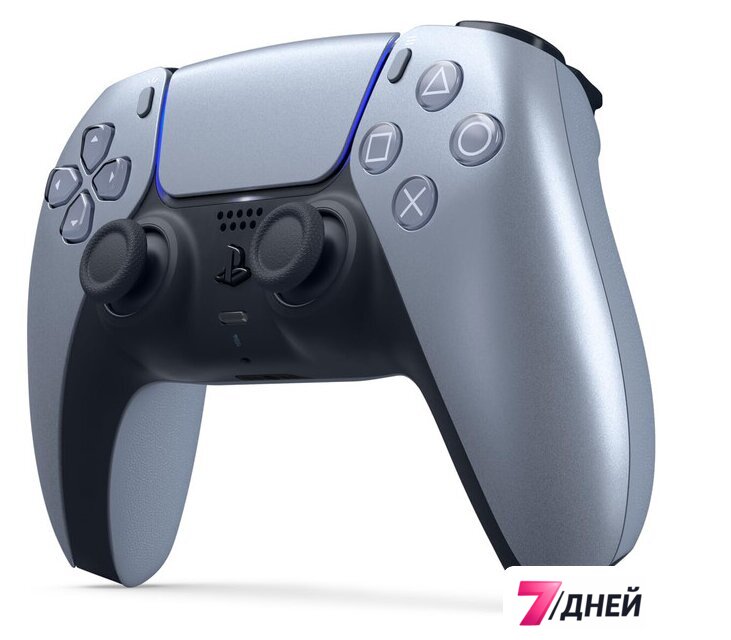 Геймпад Sony DualSense (гладкое серебро) - Изображение №2 — Интернет-магазин 7 дней