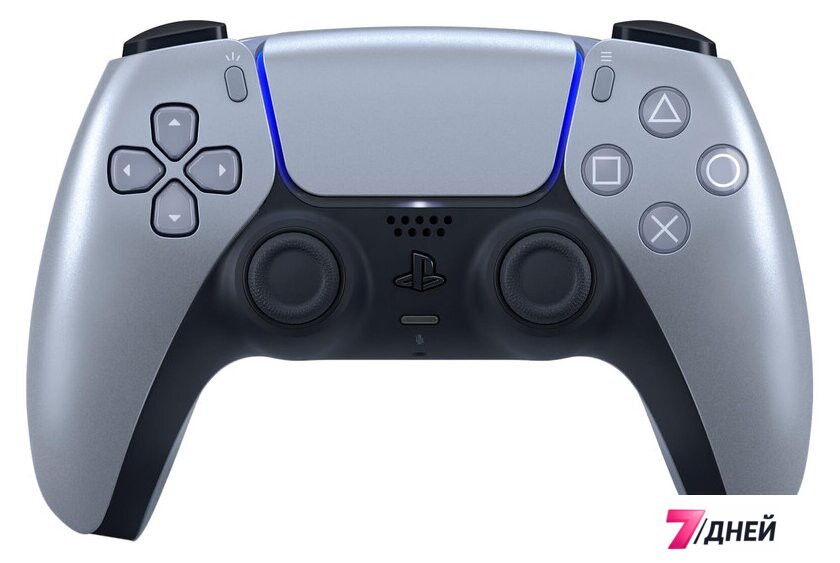 Геймпад Sony DualSense (гладкое серебро) - Изображение №1 — Интернет-магазин 7 дней
