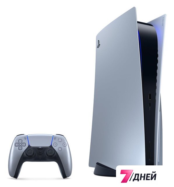 Геймпад Sony DualSense (гладкое серебро) - Изображение №5 — Интернет-магазин 7 дней