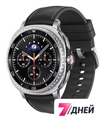 Умные часы Samsung Galaxy Watch8 Classic 46 мм LTE (серебристый/черный) - Изображение №1 — Интернет-магазин 7 дней