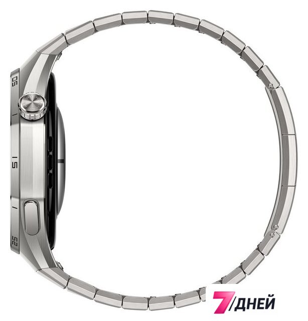 Умные часы Huawei Watch GT 6 Pro 46 мм (серебристый, с серебристым браслетом, международная версия) - Изображение №5 — Интернет-магазин 7 дней