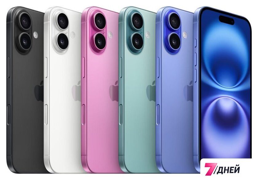 Телефон Apple iPhone 16 512GB (ультрамарин) - Изображение №8 — Интернет-магазин 7 дней