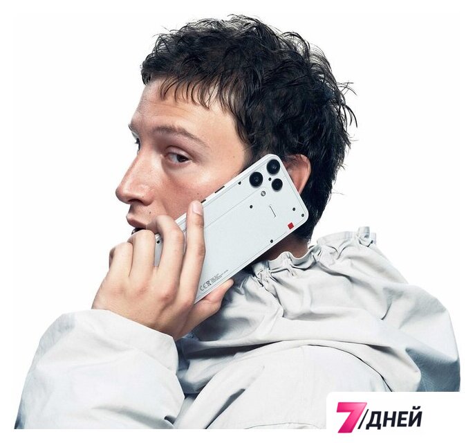Телефон Nothing Phone (3a) Lite 8GB/128GB (белый) - Изображение №3 — Интернет-магазин 7 дней