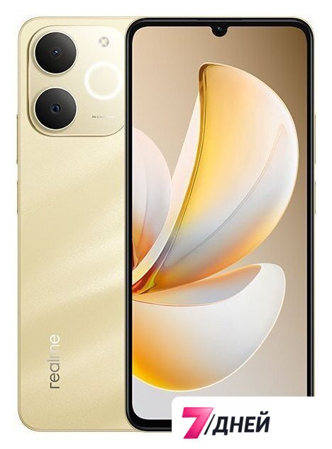 Телефон Realme Note 70 6GB/128GB международная версия (золотистый) - Изображение №1 — Интернет-магазин 7 дней