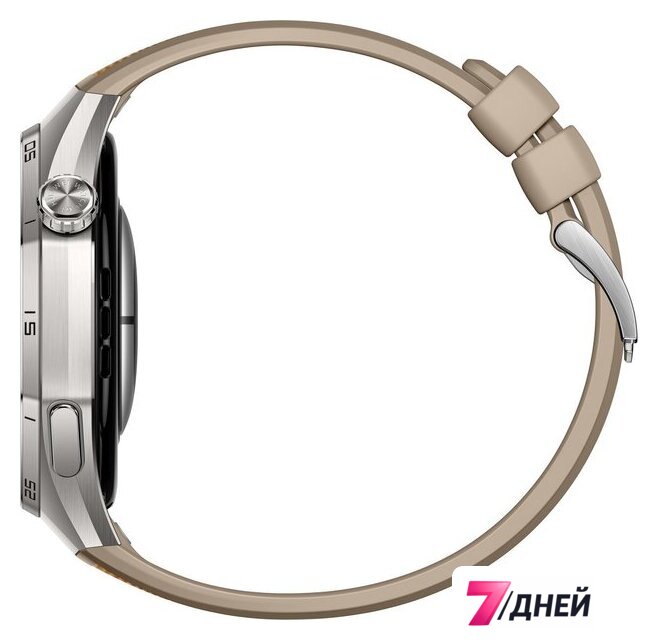 Умные часы Huawei Watch GT 6 Pro 46 мм (серебристый, с коричневым плетеным ремешком, международная версия) - Изображение №5 — Интернет-магазин 7 дней
