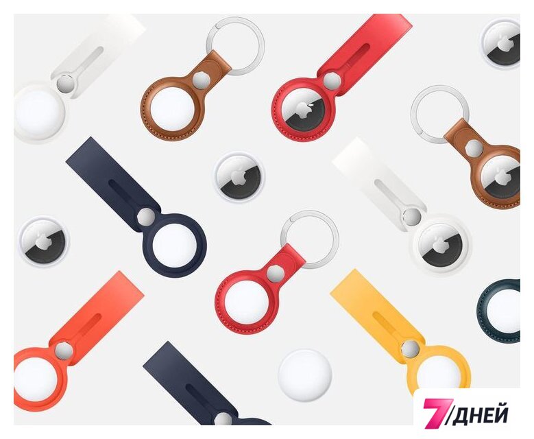 Набор Bluetooth-меток Apple AirTag (4 шт.) - Изображение №8 — Интернет-магазин 7 дней