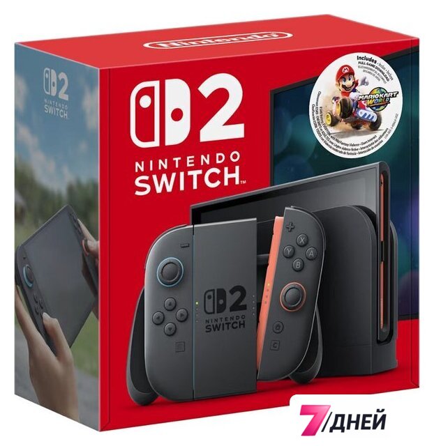 Игровая приставка Nintendo Switch 2 (Mario Kart World Bundle) - Изображение №1 — Интернет-магазин 7 дней