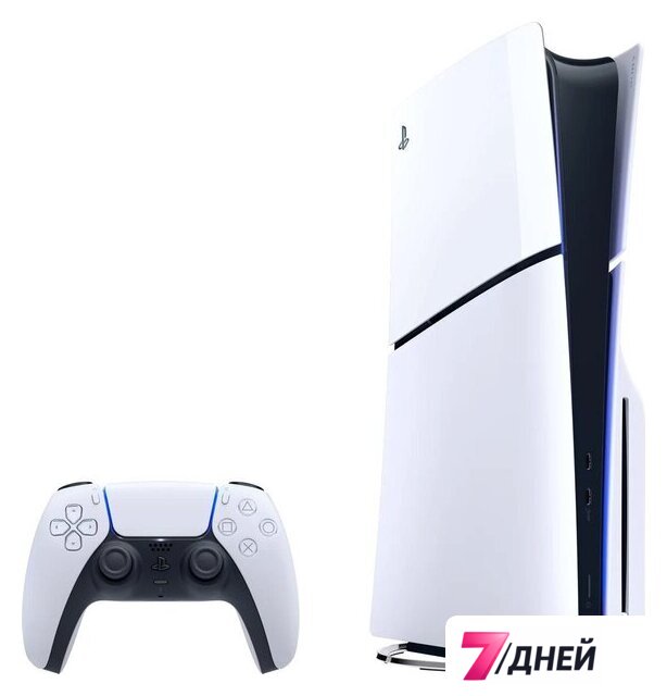 Игровая приставка Sony PlayStation 5 Slim CFI-21XX (2 ревизия, с дисководом) - Изображение №1 — Интернет-магазин 7 дней