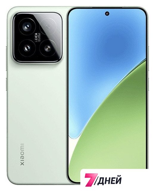 Телефон Xiaomi 15 12GB/512GB китайская версия (зеленый) - Изображение №1 — Интернет-магазин 7 дней