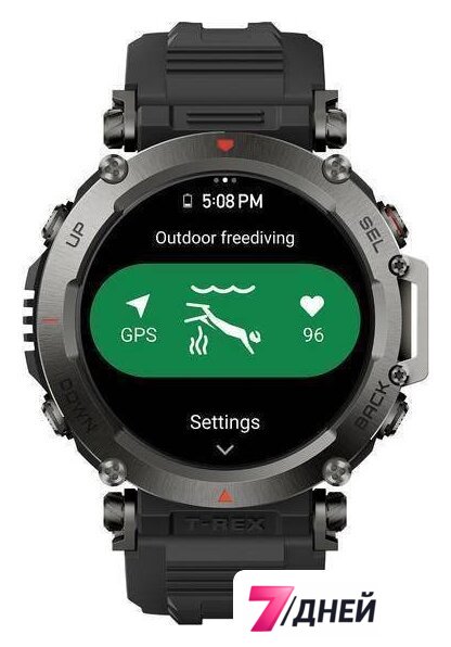 Умные часы Amazfit T-Rex Ultra (черный) - Изображение №2 — Интернет-магазин 7 дней