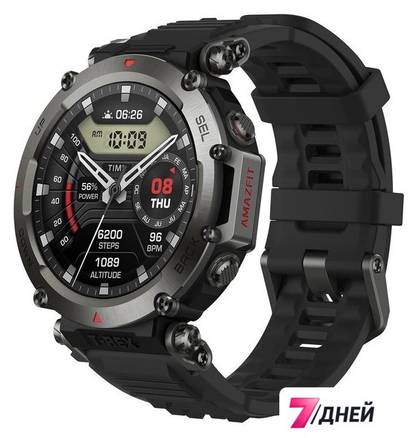 Умные часы Amazfit T-Rex Ultra (черный) - Изображение №1 — Интернет-магазин 7 дней