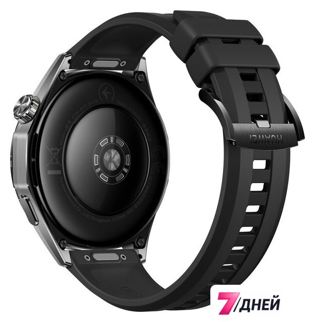 Умные часы Huawei Watch GT 6 46 мм (черный, с черным силиконовым ремешком, международная версия) - Изображение №4 — Интернет-магазин 7 дней