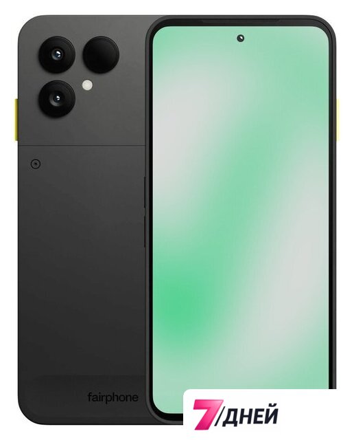Телефон Fairphone 6 8GB/256GB (черный) - Изображение №1 — Интернет-магазин 7 дней