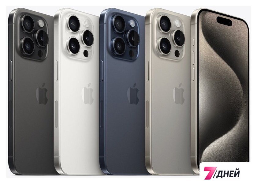 Телефон Apple iPhone 15 Pro Max eSIM 256GB (синий титан) - Изображение №5 — Интернет-магазин 7 дней