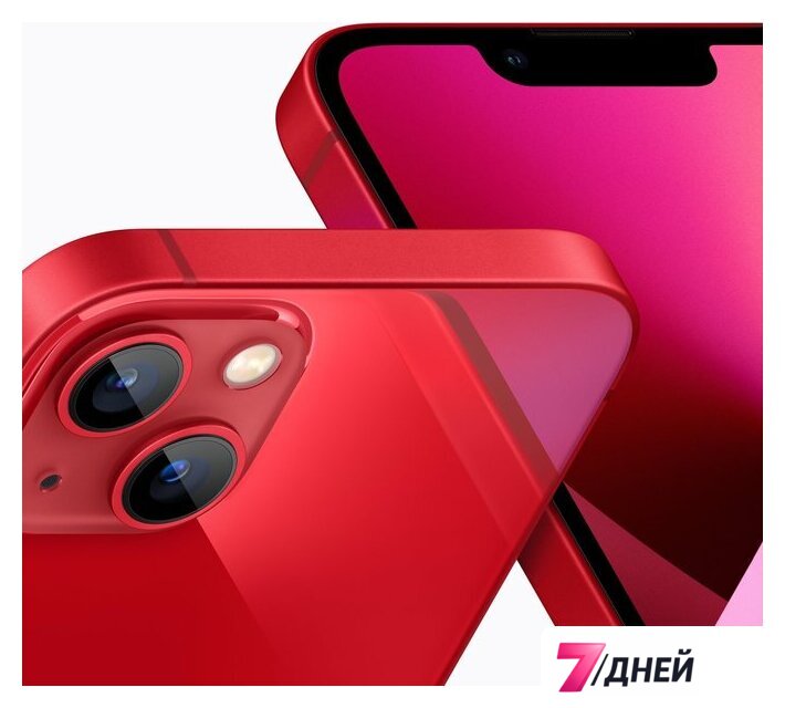 Телефон Apple iPhone 13 256GB (красный) - Изображение №5 — Интернет-магазин 7 дней