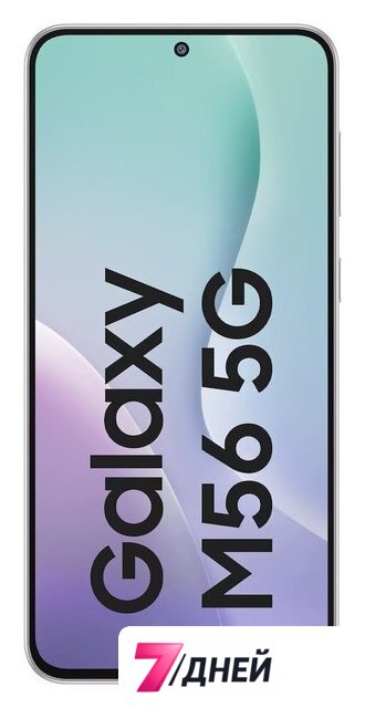 Телефон Samsung Galaxy M56 5G SM-M566B 8GB/256GB (светло-зеленый) - Изображение №2 — Интернет-магазин 7 дней