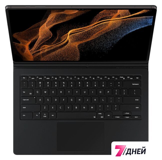 Чехол с клавиатурой Samsung Book Сover Keyboard для Samsung Tab S8 Ultra (черный) - Изображение №2 — Интернет-магазин 7 дней