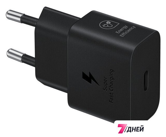 Сетевое зарядное Samsung EP-T2510NBEGWW - Изображение №1 — Интернет-магазин 7 дней