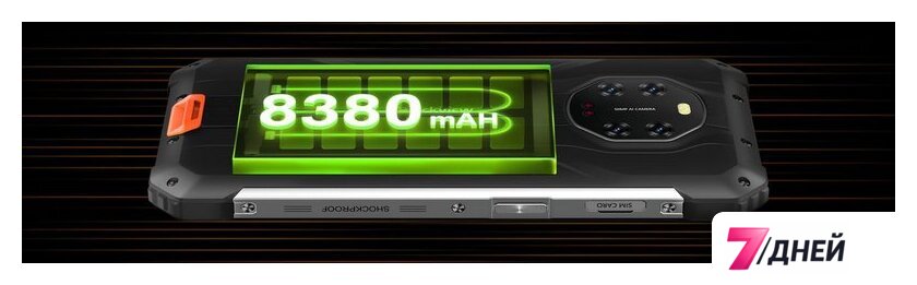 Телефон Blackview BL8800 (черный) - Изображение №5 — Интернет-магазин 7 дней