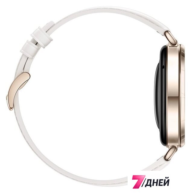 Умные часы Huawei Watch GT 6 41 мм (золотистый, с белым кожаным ремешком, международная версия) - Изображение №5 — Интернет-магазин 7 дней