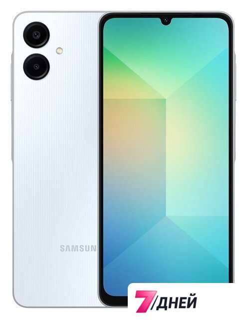 Телефон Samsung Galaxy A06 SM-A065F 4GB/128GB (голубой) - Изображение №1 — Интернет-магазин 7 дней