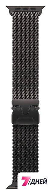 Умные часы Apple Watch Ultra 2 LTE 49 мм (титановый корпус, черный/черный, миланская петля M) - Изображение №3 — Интернет-магазин 7 дней