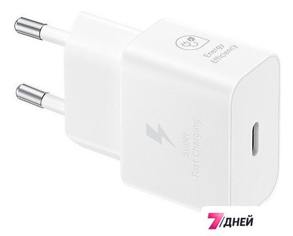 Сетевое зарядное Samsung EP-T2510NWEGWW - Изображение №1 — Интернет-магазин 7 дней