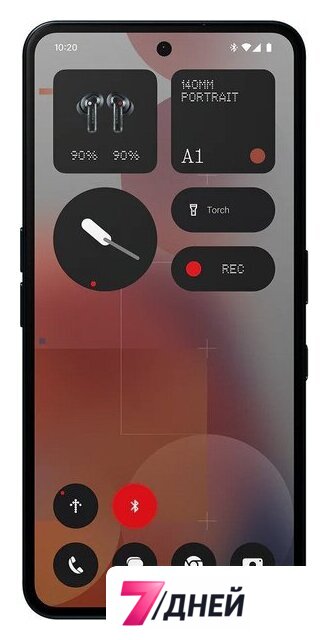 Телефон Nothing Phone (3a) Pro 12GB/256GB (черный) - Изображение №2 — Интернет-магазин 7 дней