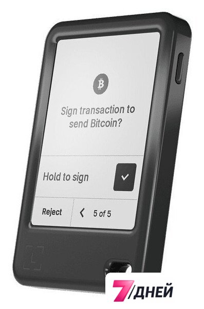 Аппаратный криптокошелек Ledger Nano Gen5 (черный) - Изображение №1 — Интернет-магазин 7 дней