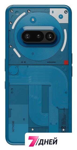 Телефон Nothing Phone (3a) 12GB/256GB (синий) - Изображение №4 — Интернет-магазин 7 дней