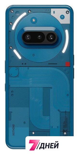 Телефон Nothing Phone (3a) 12GB/256GB (синий) - Изображение №3 — Интернет-магазин 7 дней