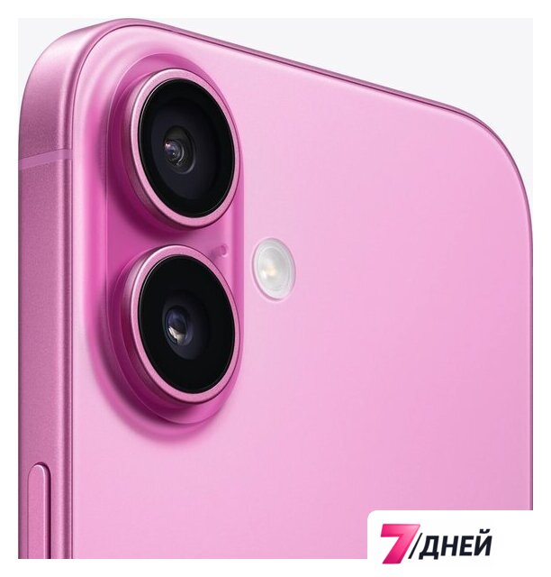 Телефон Apple iPhone 16 Dual eSim 128GB (розовый) - Изображение №5 — Интернет-магазин 7 дней