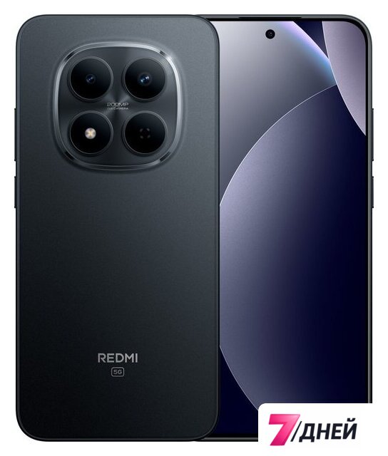 Телефон Xiaomi Redmi Note 15 Pro 5G 12GB/256GB международная версия (черный) - Изображение №1 — Интернет-магазин 7 дней