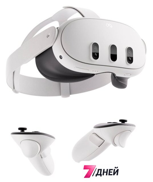 Автономная VR-гарнитура Meta Quest 3 512GB + Batman: Arkham Shadow - Изображение №1 — Интернет-магазин 7 дней