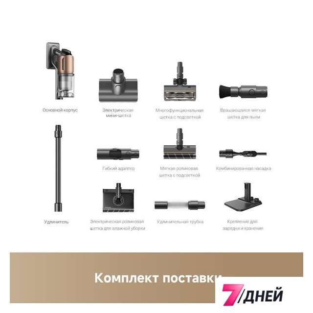 Пылесос Dreame Cordless Vacuum Cleaner Z20 Aqua Cycle (евровилка) - Изображение №9 — Интернет-магазин 7 дней