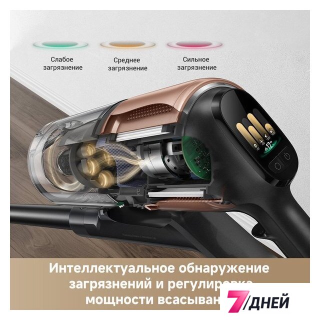 Пылесос Dreame Cordless Vacuum Cleaner Z20 Aqua Cycle (евровилка) - Изображение №6 — Интернет-магазин 7 дней