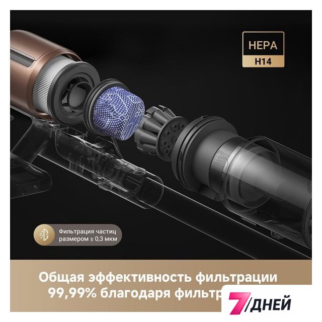 Пылесос Dreame Cordless Vacuum Cleaner Z20 Aqua Cycle (евровилка) - Изображение №4 — Интернет-магазин 7 дней