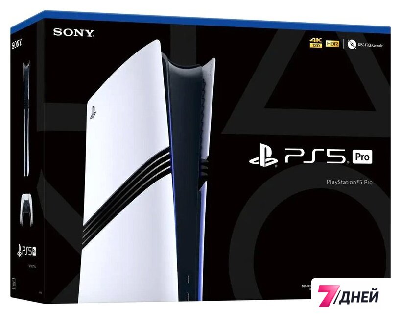 Игровая приставка Sony PlayStation 5 Pro CFI-70XX (1 ревизия) - Изображение №1 — Интернет-магазин 7 дней