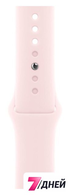 Умные часы Apple Watch Series 9 45 мм (алюминиевый корпус, розовый/розовый, спортивный силиконовый ремешок M/L) - Изображение №3 — Интернет-магазин 7 дней