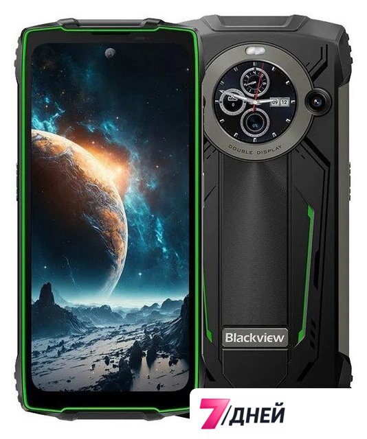 Телефон Blackview BV8200 12GB/256GB (зеленый) - Изображение №1 — Интернет-магазин 7 дней