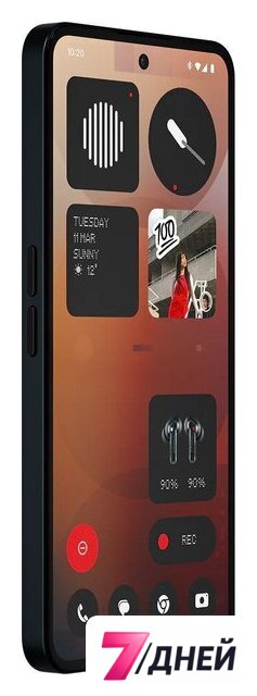 Телефон Nothing Phone (3a) 8GB/128GB (черный) - Изображение №6 — Интернет-магазин 7 дней