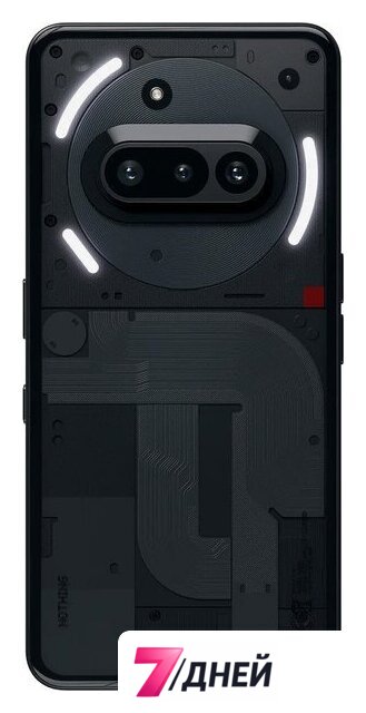 Телефон Nothing Phone (3a) 8GB/128GB (черный) - Изображение №3 — Интернет-магазин 7 дней