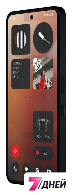 Телефон Nothing Phone (3a) 8GB/128GB (черный) - Изображение №5 — Интернет-магазин 7 дней