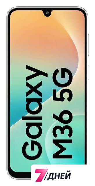 Телефон Samsung Galaxy M36 5G SM-M366B 6GB/128GB (зеленый) - Изображение №2 — Интернет-магазин 7 дней